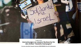 Screenshot der Erklärung der Spiegel-Chefredaktion
